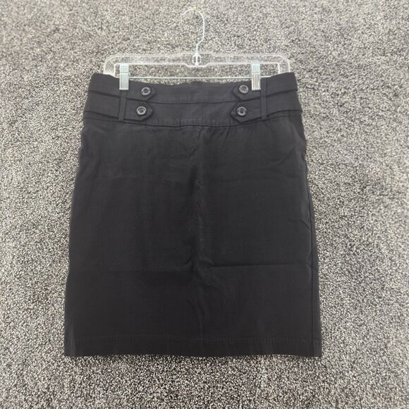Style That Works Vanity Black Medium Straight Pencil Skirt - Picture 1 of 8